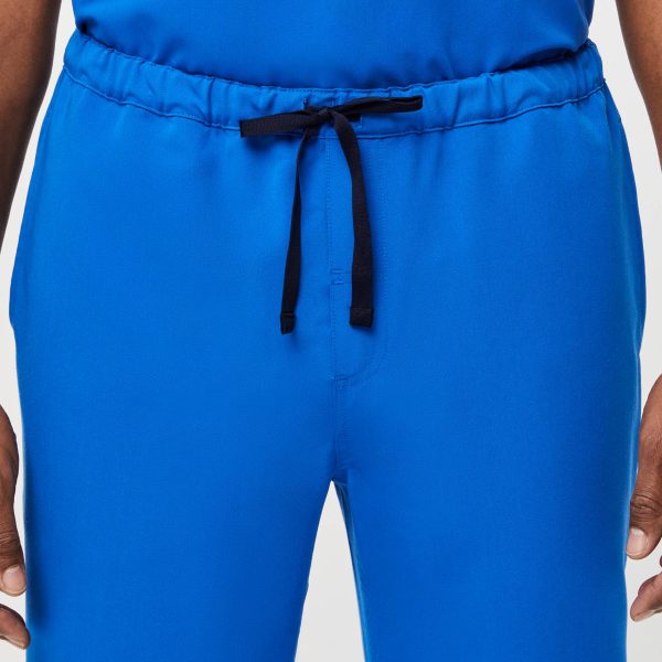 men s Royal Blue Pisco™- Short Basic Scrub Pants (3XL - 6XL) Online now - Image 5