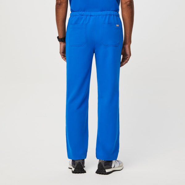 men s Royal Blue Pisco™- Short Basic Scrub Pants (3XL - 6XL) Online now - Image 4