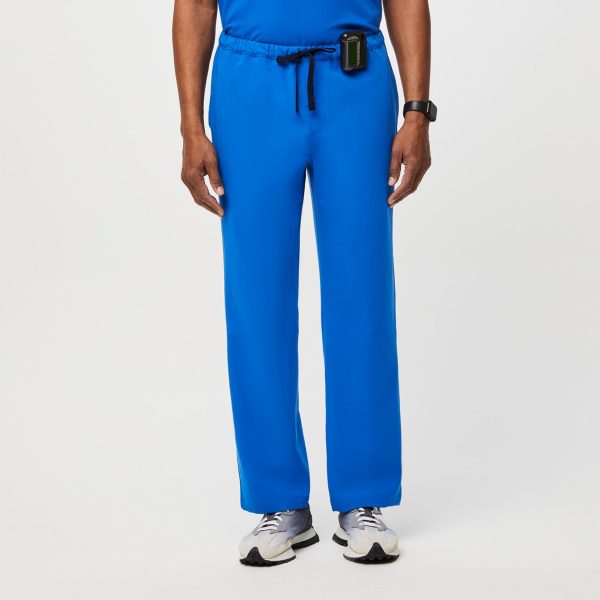 men s Royal Blue Pisco™- Short Basic Scrub Pants (3XL - 6XL) Online now