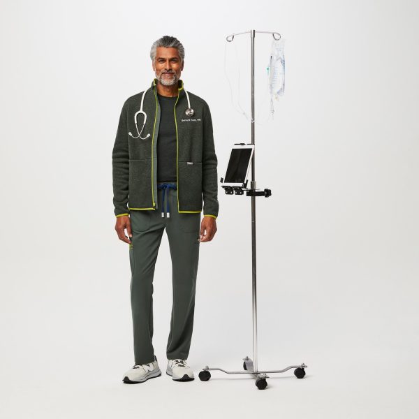 men s Heather Moss Limeade On-Shift™ - Sweater Knit Jacket Online Sale - Image 2
