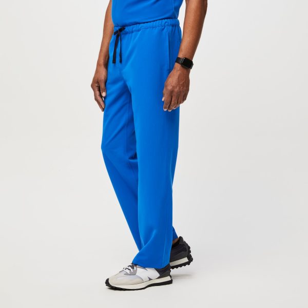 men s Royal Blue Pisco™- Short Basic Scrub Pants (3XL - 6XL) Online now - Image 3